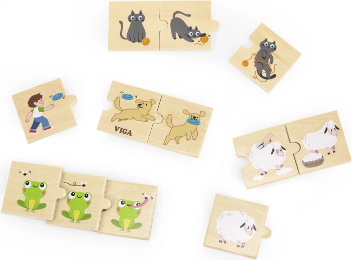 Värvilised illustratsioonid, mis kutsuvad mängima