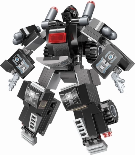 Action robot with articulated joints