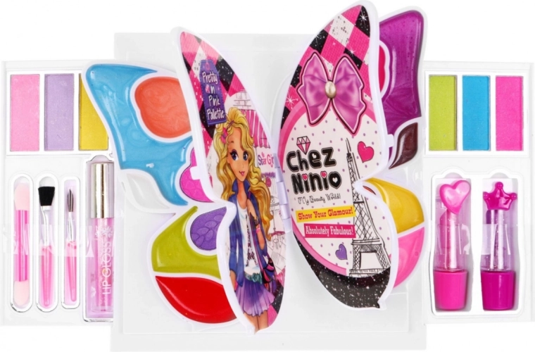 Kirju laste meigipalett