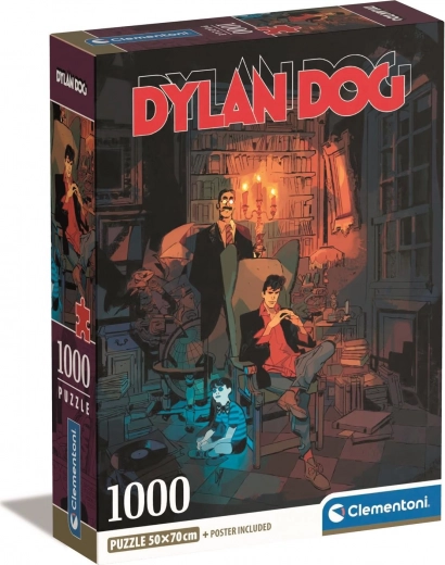 Detailne kunstiline Dylan Dogi motiiv