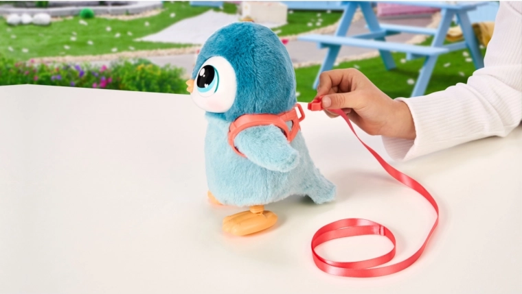 Kõnnib, õõtsub ja vehib tiibadega