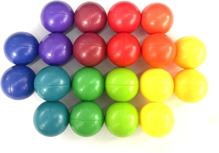Vibrant colors teach and motivate