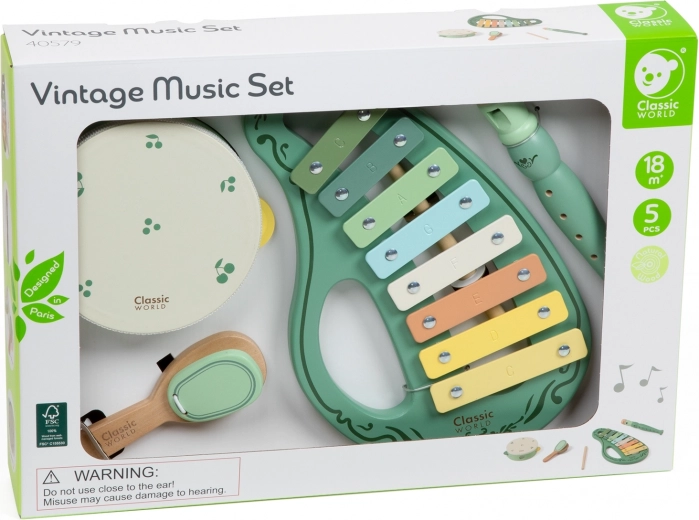 Köitev vintage-disain