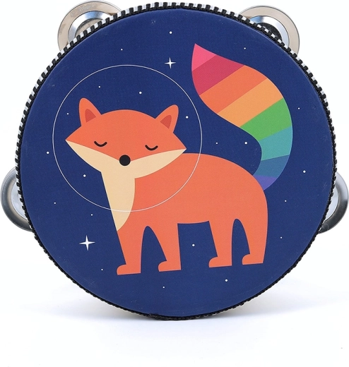 Tambourine with fox motif