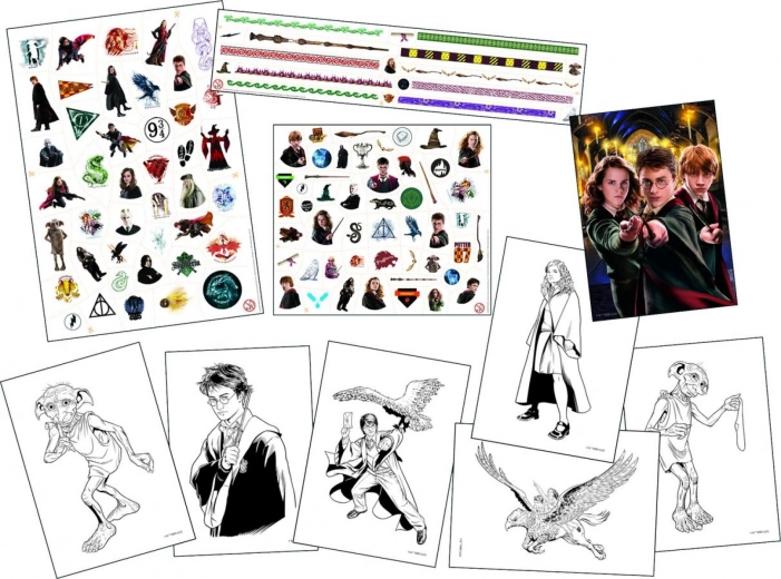 Loomingulised värvimislehed ja plakat