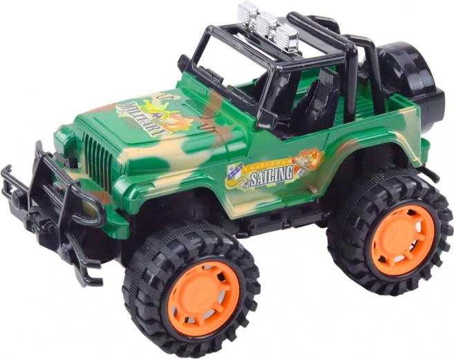 Large wheels with deep tread