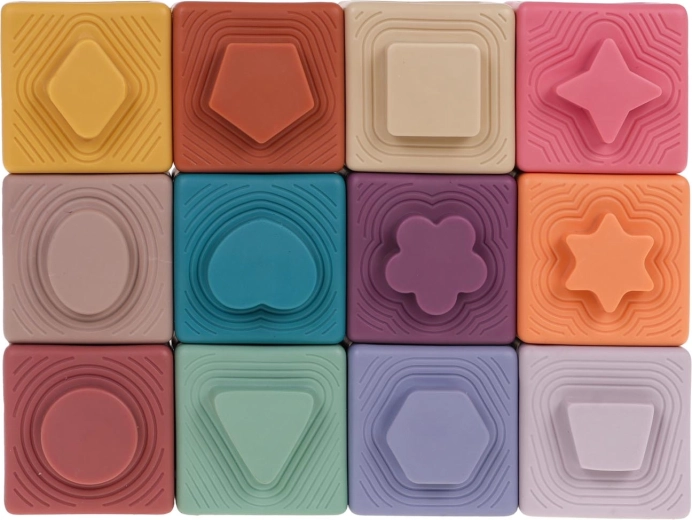 Erinevates värvides klotsid