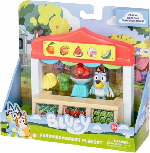 BLUEY figuur ja värvilised lisatarvikud