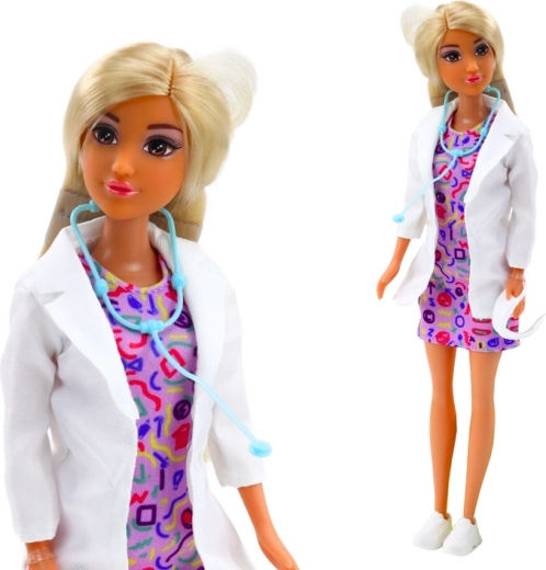 Doctor role with stethoscope
