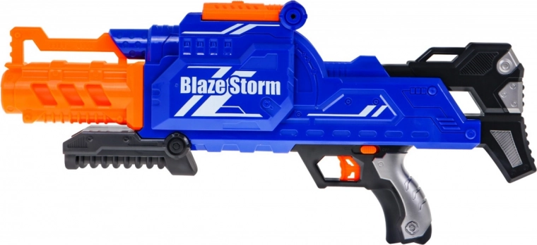 Fully electric automatic blaster for fast action