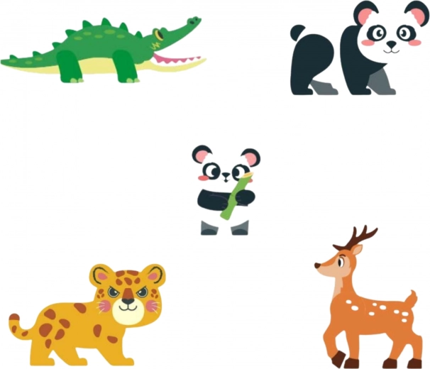 Armsad haruldaste loomade figuurid