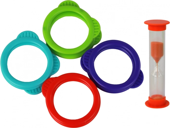 Colorful rings and a timed challenge