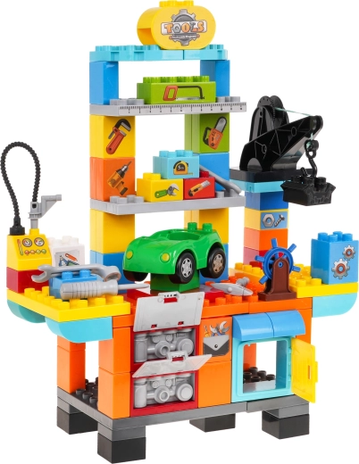 Realistic auto shop pretend play