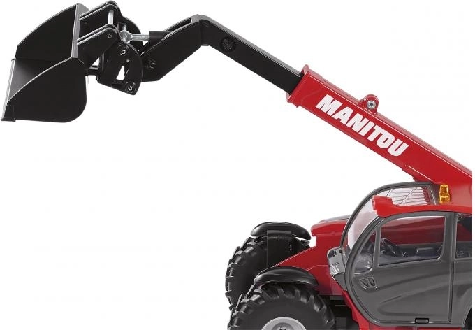 Movable telescopic boom with bucket