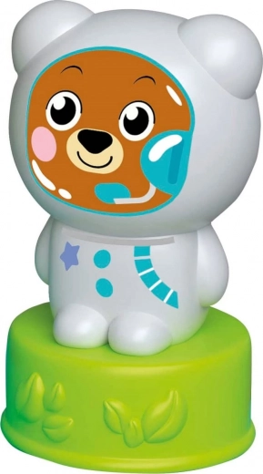 Teddy bear astronaut for creative stories