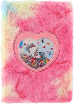 Ülipehme plüüžist kaas vikerkaarevärvides