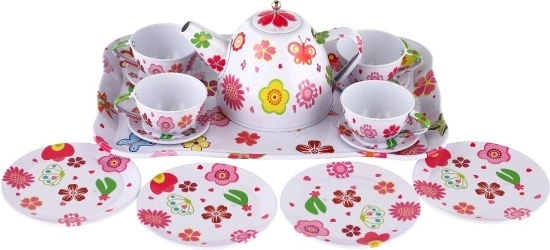 Vastupidav metallist teekomplekt