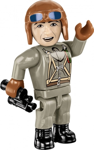 Pilot figure and accessible cockpit