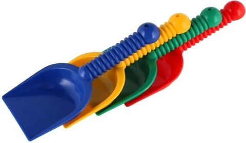 Kühvel erinevates värvitoonides