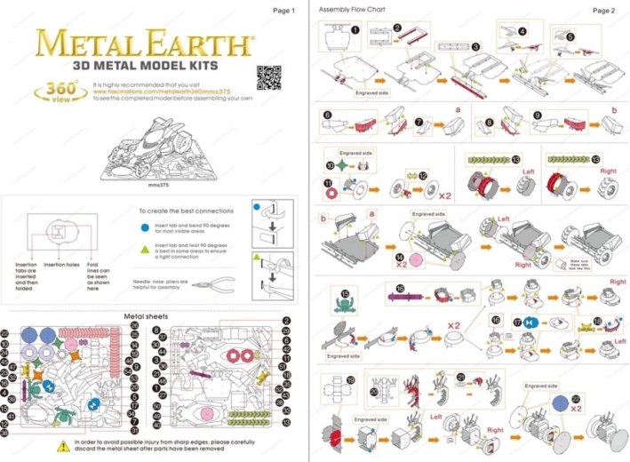 Detailed assembly instructions