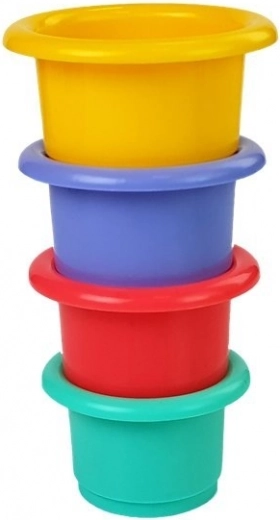 Colorful Buckets for Play