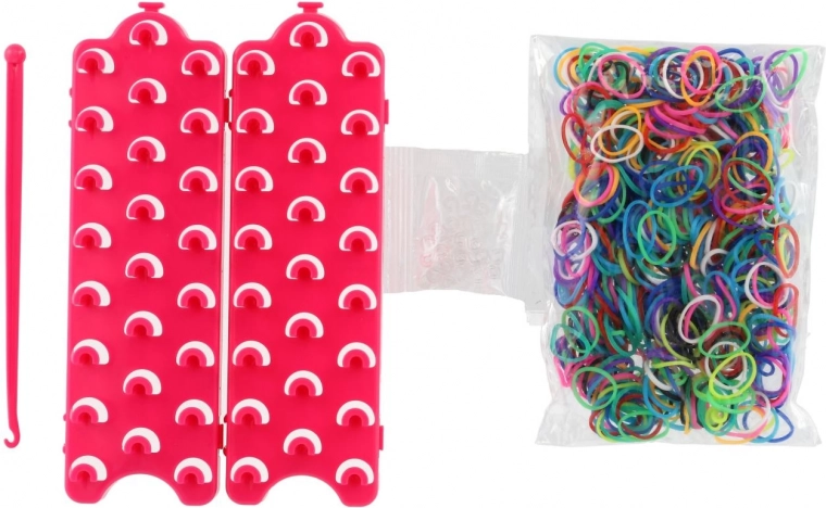 600 värvilist silikoonkummipaela