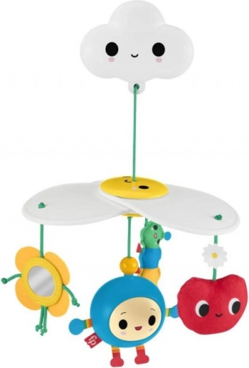Mirror and rattle for fun and development