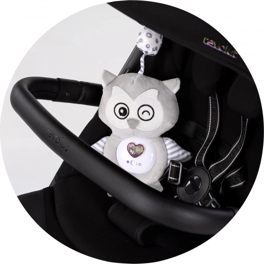 Easy attachment to stroller and crib