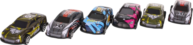 6 metallist autot mõõtkavas 1:64