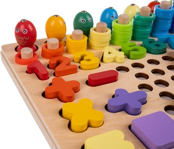 Õppimine läbi mängu: numbrid, värvid ja kujundid