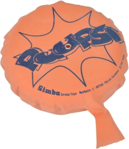 Oranž kott siniste kirjadega