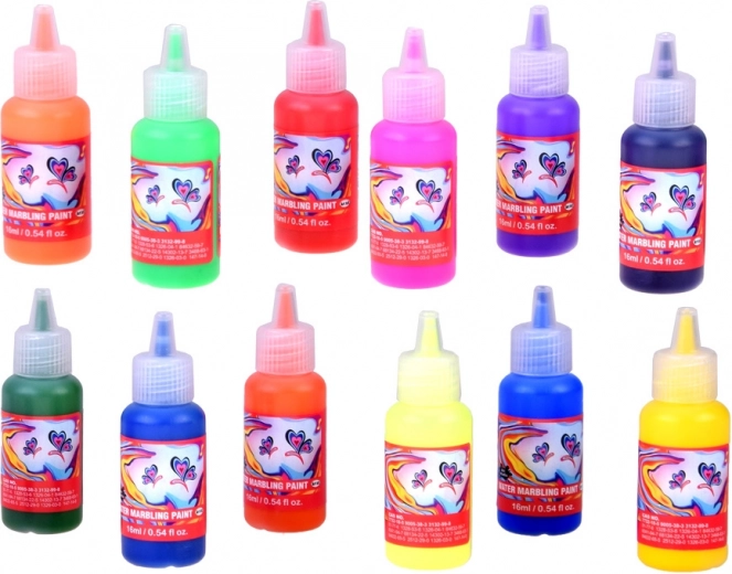 12 rich colors with precise dosing