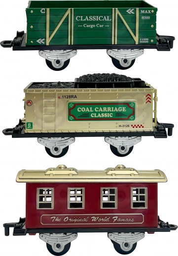Multiple cars for varied play
