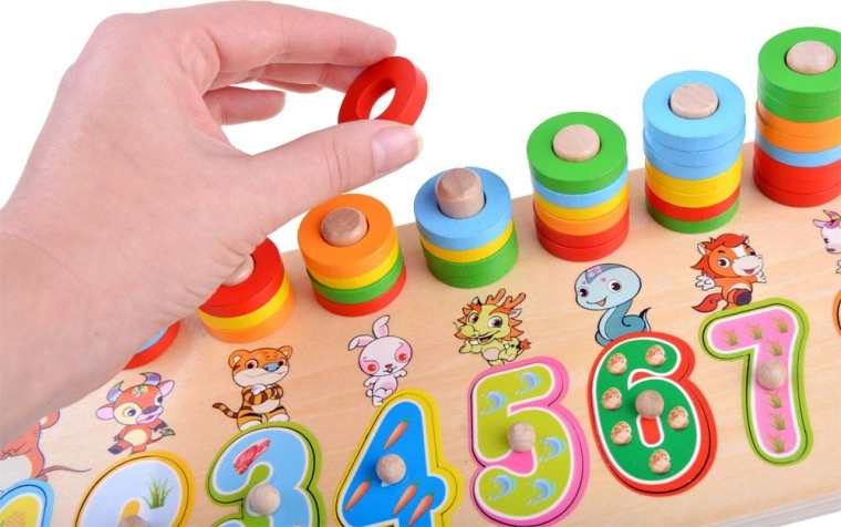 Numbrite õppimine mängu abil