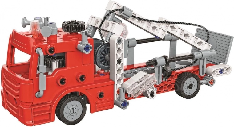 Modular ladder and crane for action play