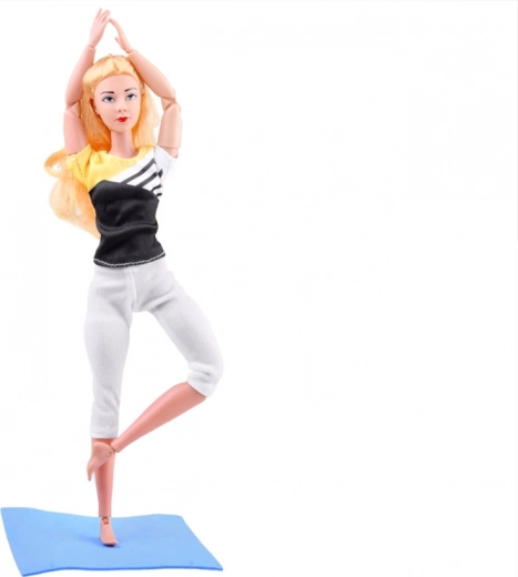 Realistlikud jooga- ja fitness-poosid