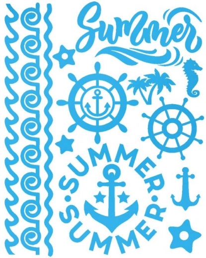 Stylish nautical motifs for summer