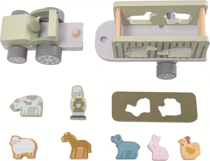 Safe wood and soft pastel colors