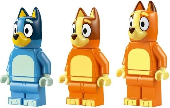 Armsad BLUEY tegelased