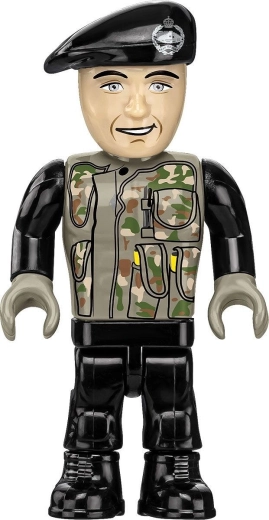 Tank crew figure and two decal sets