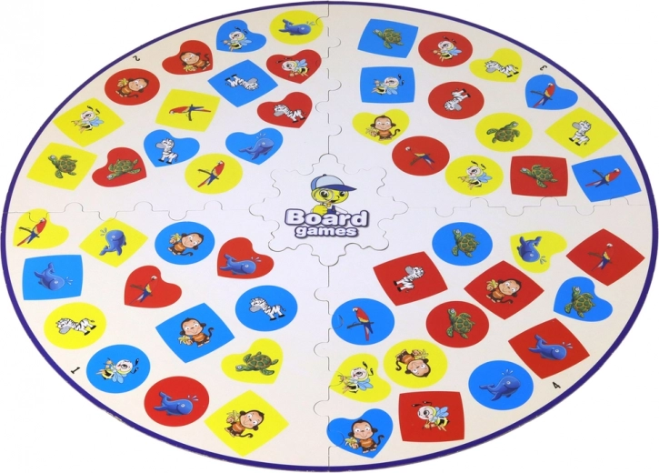 Searching for patterns on a colorful game board