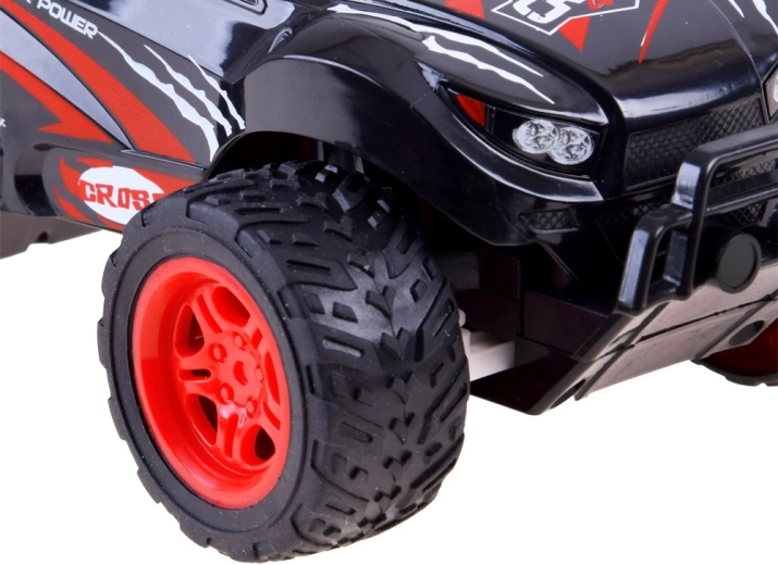 Kõrge šassii ja suured rattad