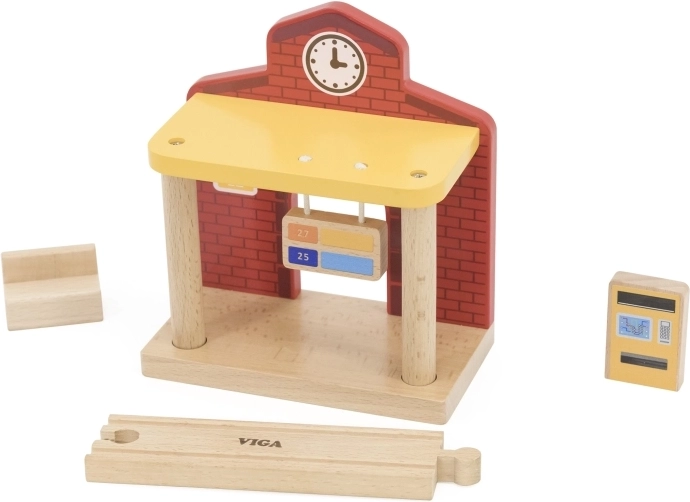 Ühildub puidust rongiradadega