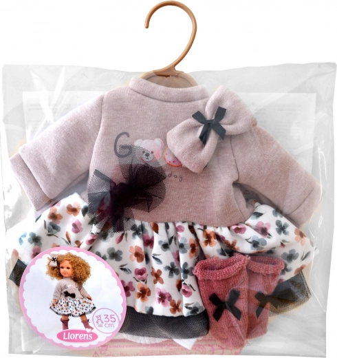 Täielik 4-osaline komplekt 35 cm nukkudele