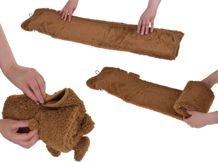 Transforms in 3 steps: blanket and cuddle buddy