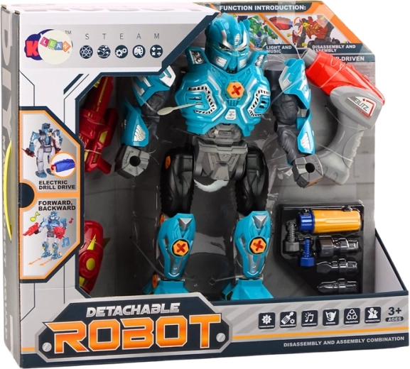 Mobile robot powered by a kids’ drill battery