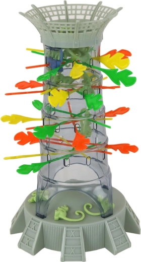 Torn värviliste pulkadega