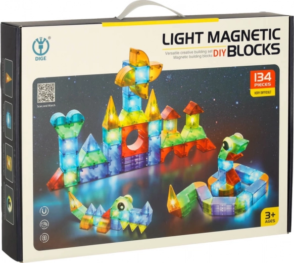 Valgustusega magnetehitus