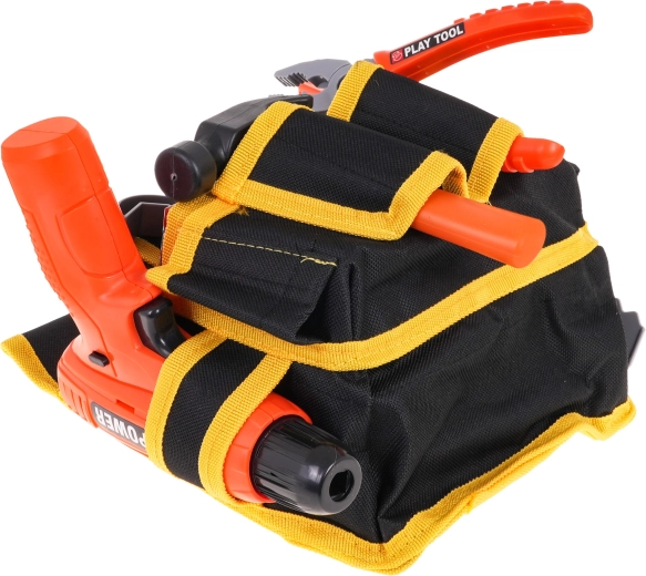 Fabric organizer with adjustable strap