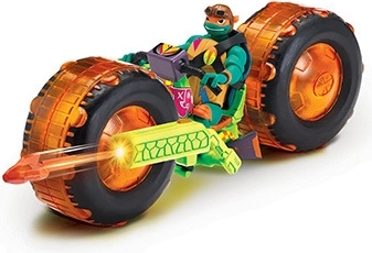 Futuristlik mootorratas Kilpkonnadele